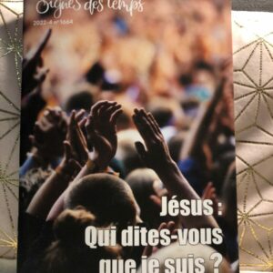 Signe des temps Jesus qui dites-vous que je suis?